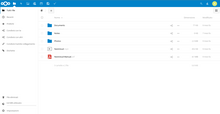 Nextcloud home