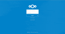 Nextcloud login